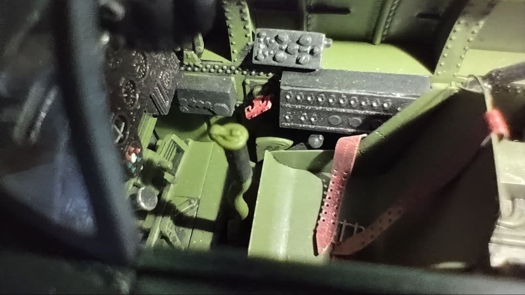 プラモデル完成機　1/32　震電