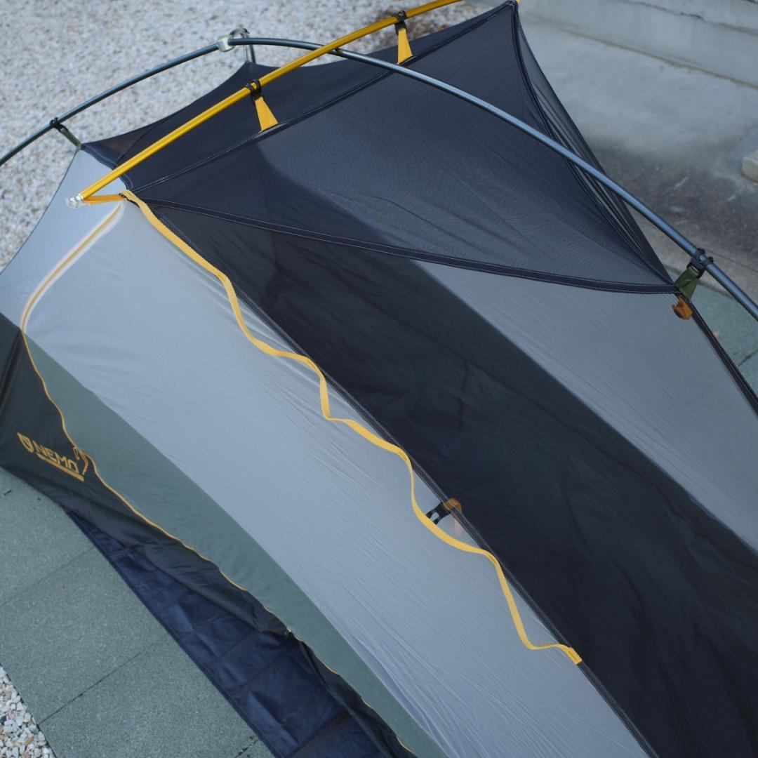 NEMO ドラゴンフライ オズモ バイクパック 1P フットプリント付き