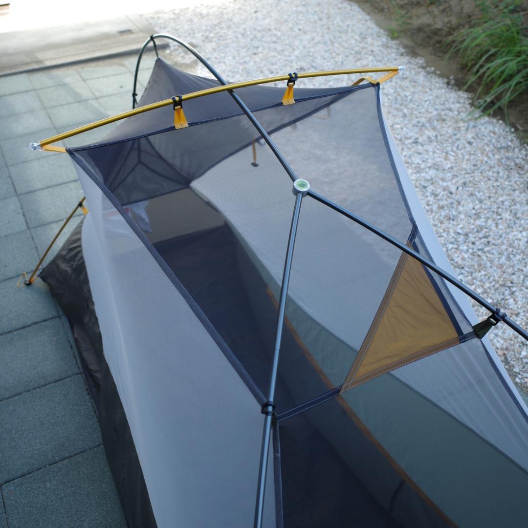 NEMO ドラゴンフライ オズモ バイクパック 1P フットプリント付き