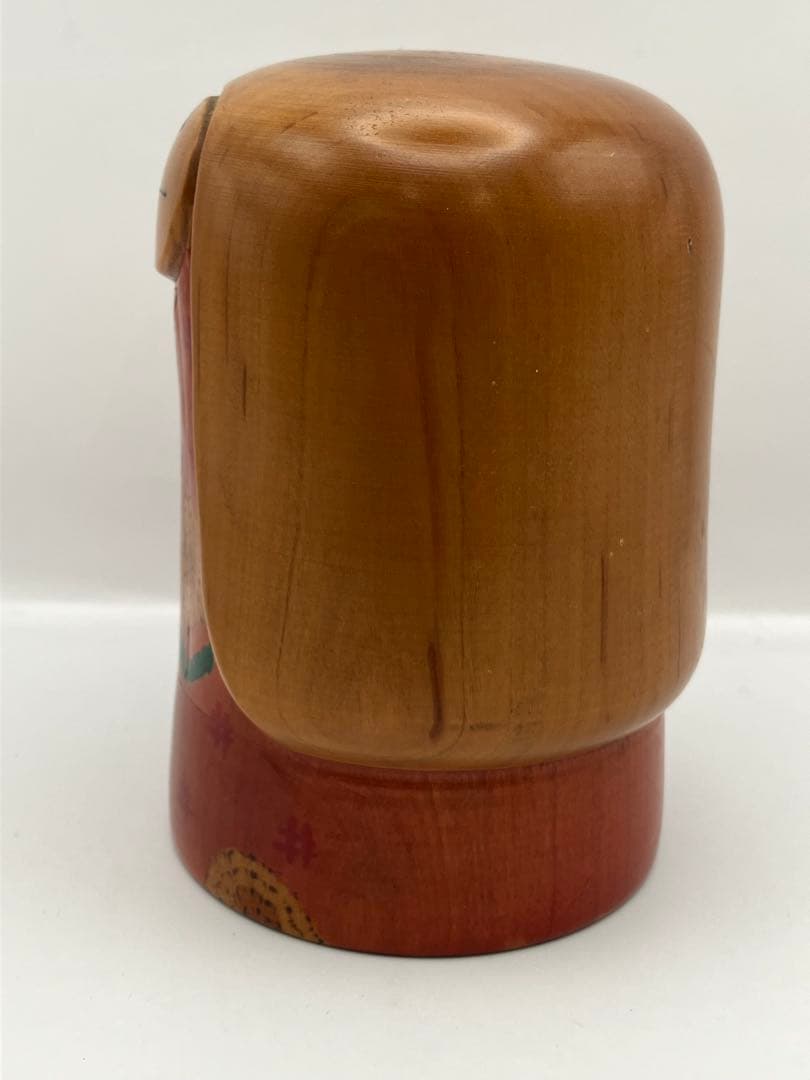 創作こけし　山岸政好　たんぽぽ　高さ約13cm　近代こけし