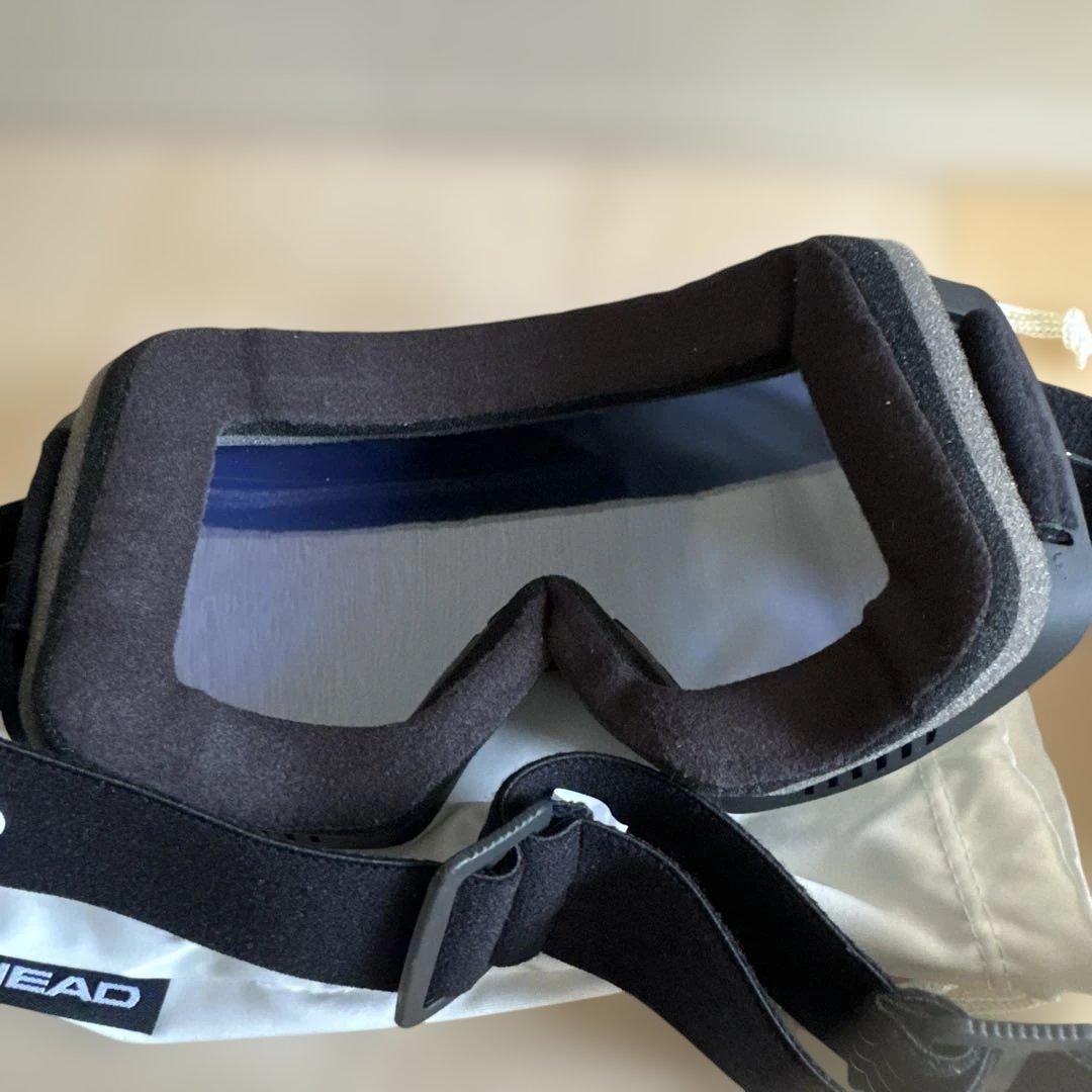 HEAD スキーゴーグル　CONTEX. AF gold/black
