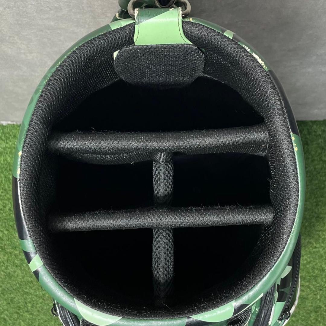 Psycho Bunny サイコバニー キャディバッグ ゴルフバッグ カモフラ柄