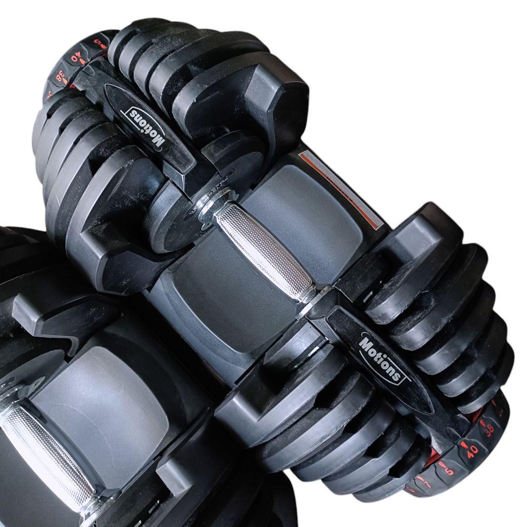 【セット売り2/2】Motions 可変式ダンベル 40kg 17段階調整
