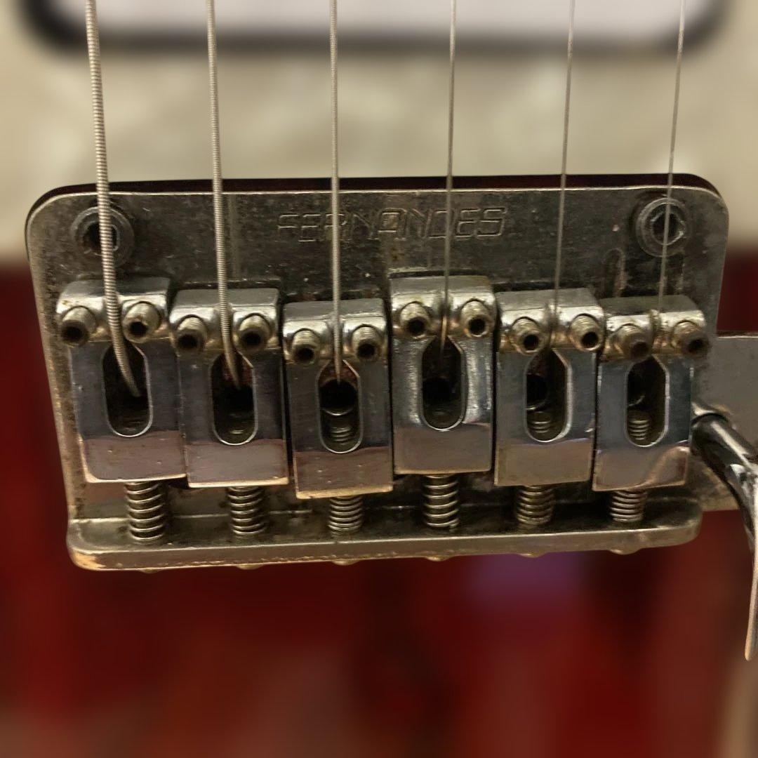 最終値下げ‼️Fernandes エレキギター レッド