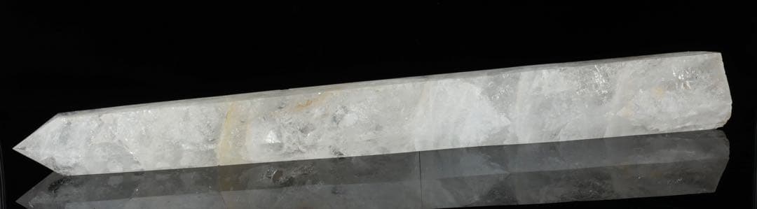 超特大95㎝ 虹入水晶ポイント 天然水晶 原石 天然石 六角水晶 パワーストーン