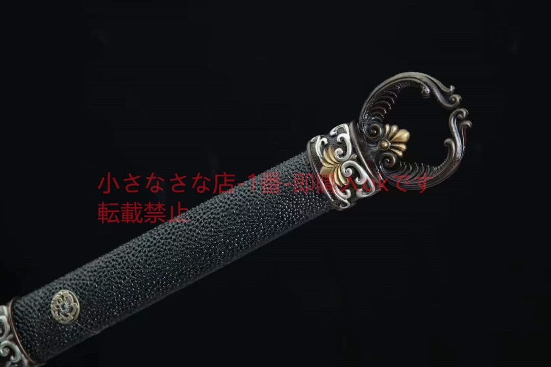 黄銅鞘―三色銅少帝剣 古兵器 武具　刀装具　日本刀　模造刀 居合刀 長尺