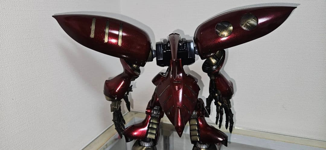 キュベレイダムドmg・エアブラシ塗装・ガンプラ美品！