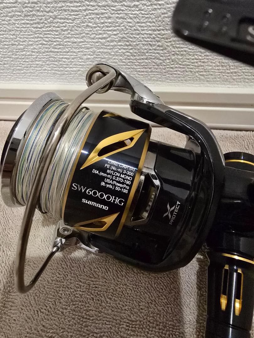 20ステラ　SW6000HG　SHIMANO　STELLA　スピニングリール