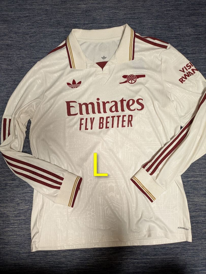 アーセナル adidas 長袖ジャージ Lサイズ