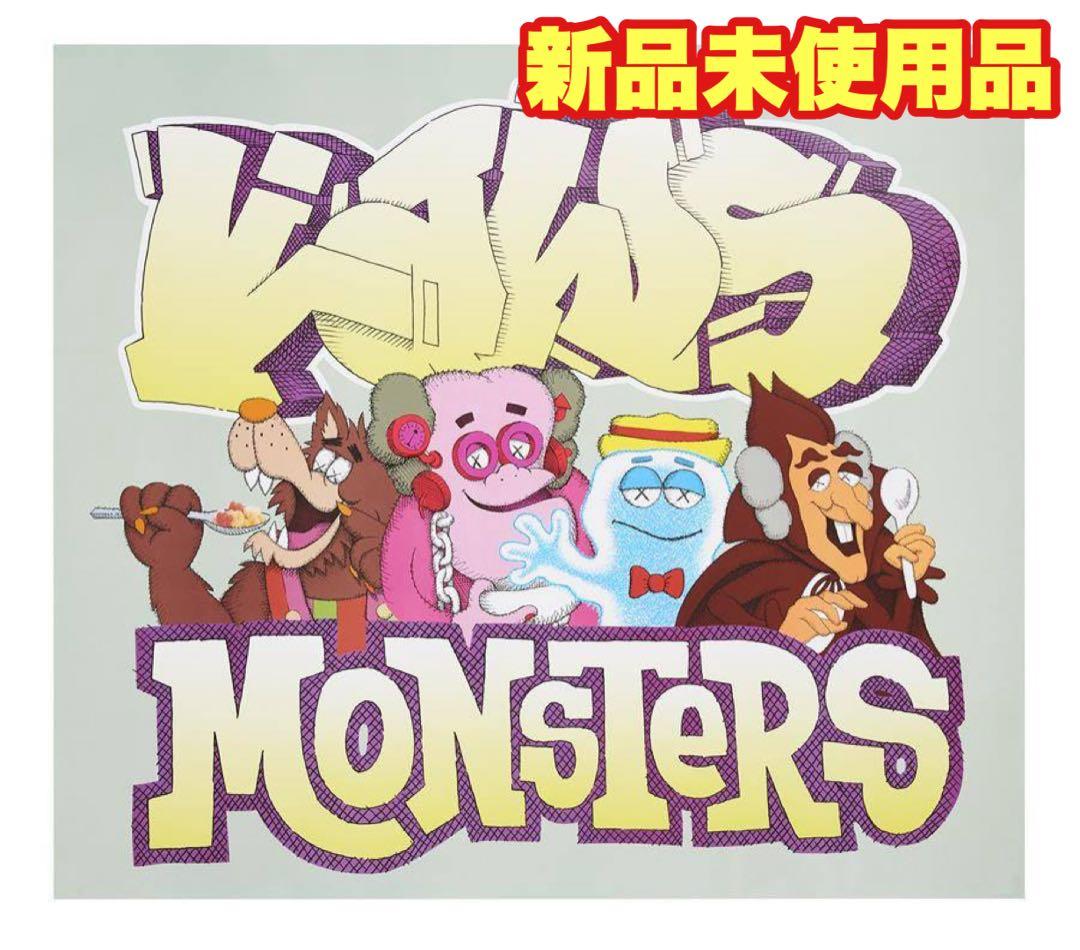 【超希少】KAWS Monsters ポスター General Mills
