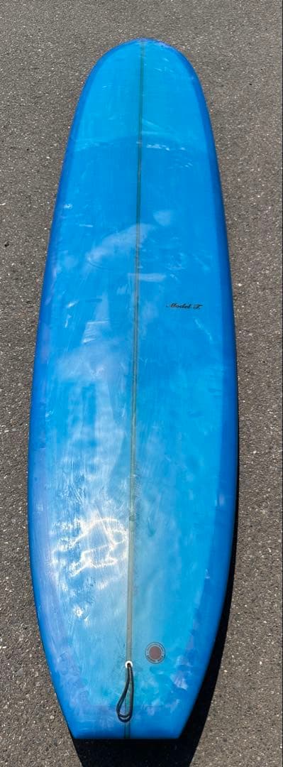 青 ロングボード シングルフィン　最終値引き