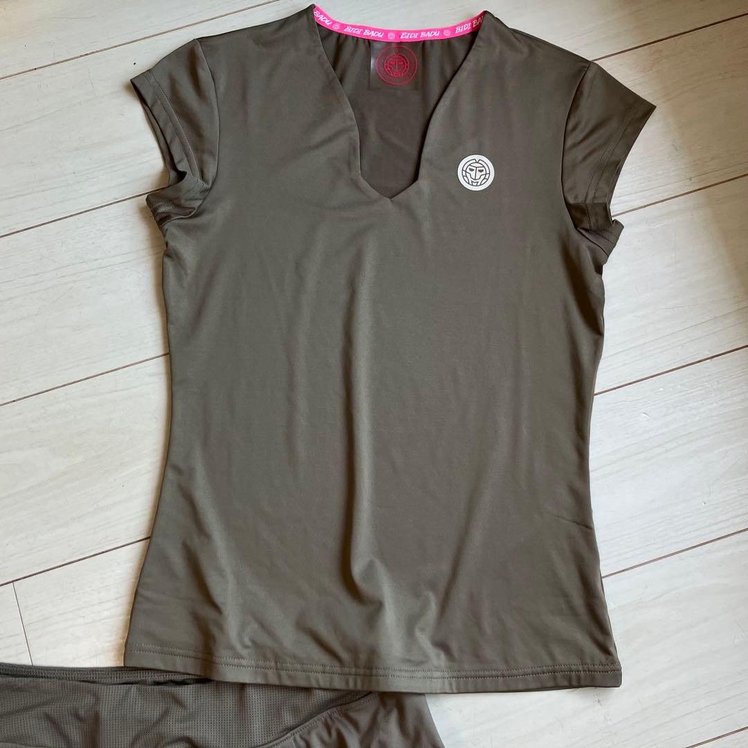 BIDI BADUビディバドゥ＊美シルエット＊ブラウンのお洒落な上下セットアップ