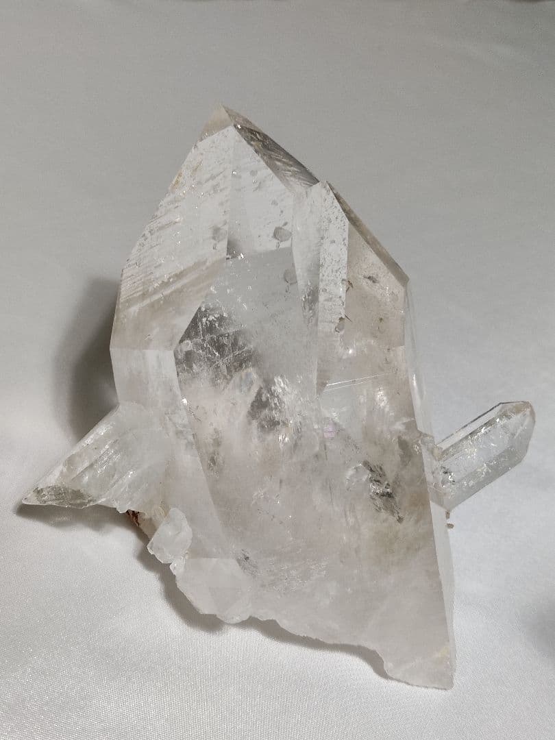 パワーストーン　天然石　原石　クリスタル　水晶　レインボー　410g　No.56