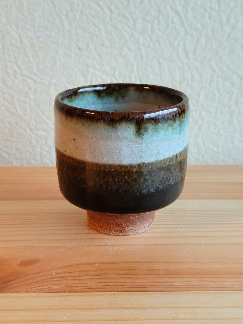 【専用】沖塩明樹　急須＆湯のみ2セット　民藝　酒津焼　倉敷みなと窯