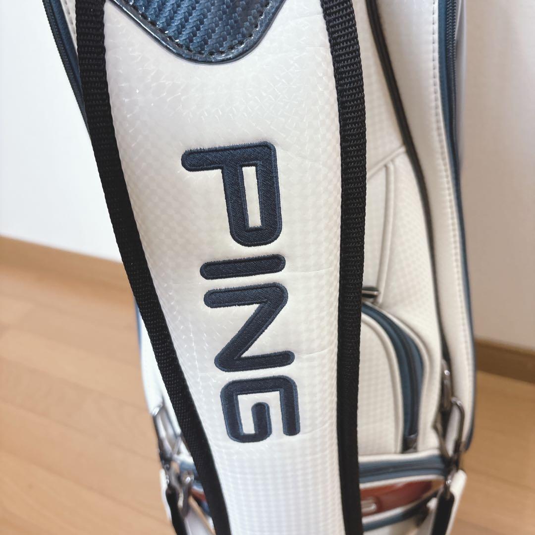 K387 MR.PING キャディバッグ KARSTEN ３点式フード無し