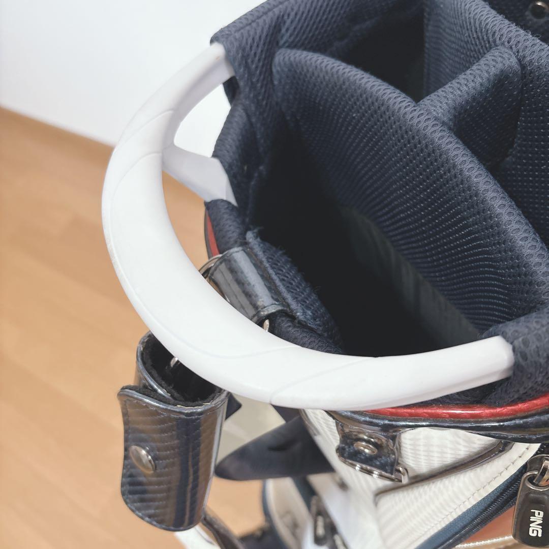 K387 MR.PING キャディバッグ KARSTEN ３点式フード無し