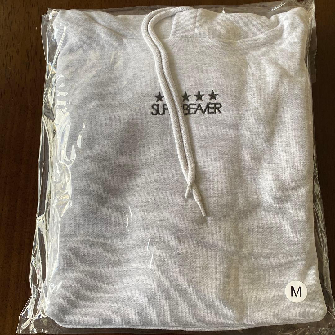SUPER BEAVER ビックシルエットパーカー アッシュ M 新品未開封