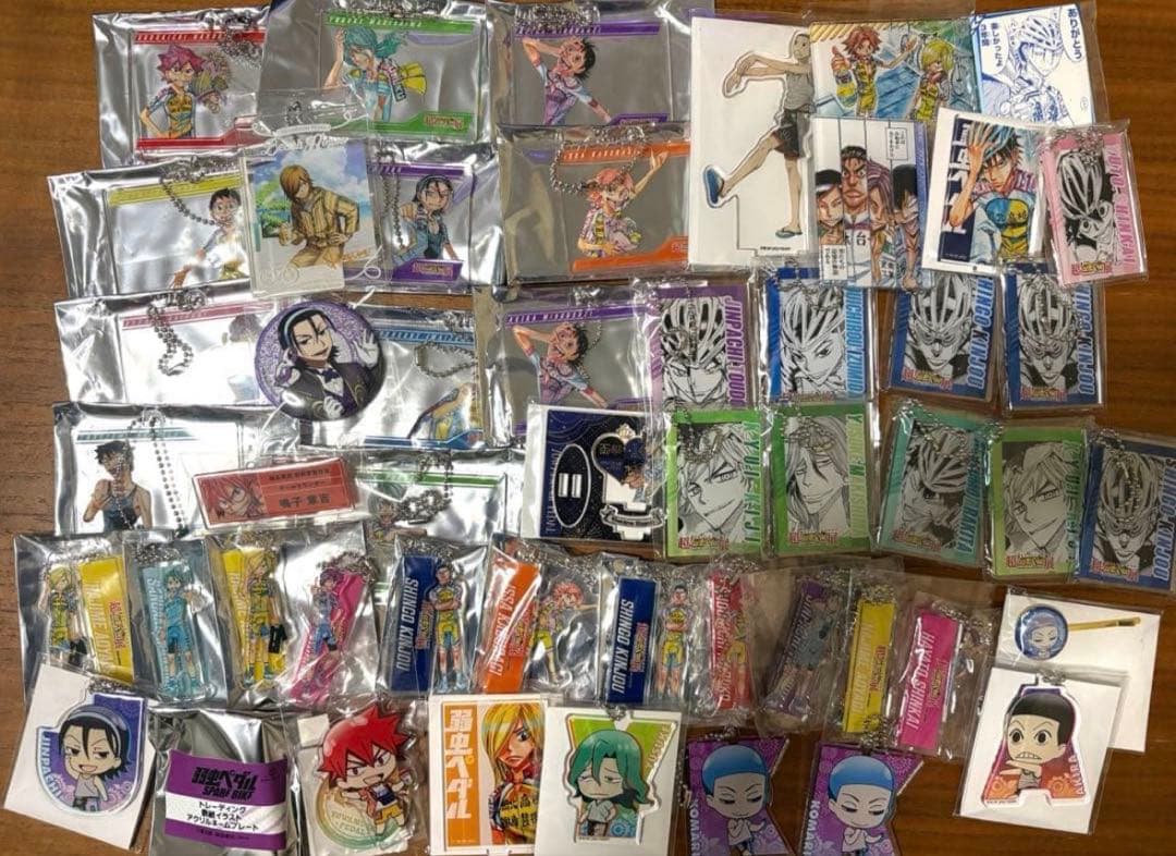 弱虫ペダル　弱虫ペダル展 アクリルキーホルダー　アクスタ　まとめ売り