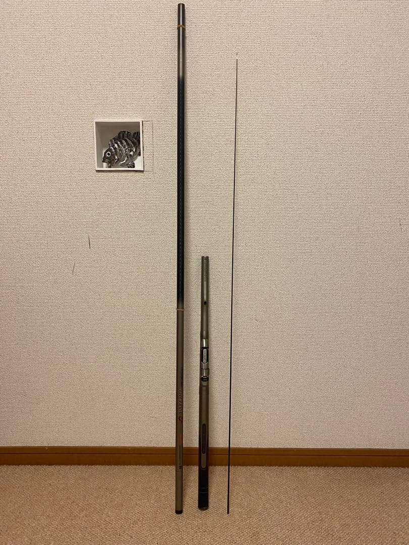 値下げ　希少　ダイワ　カーボウィスカーパワーメッシュ　インターライン飛竜2-65