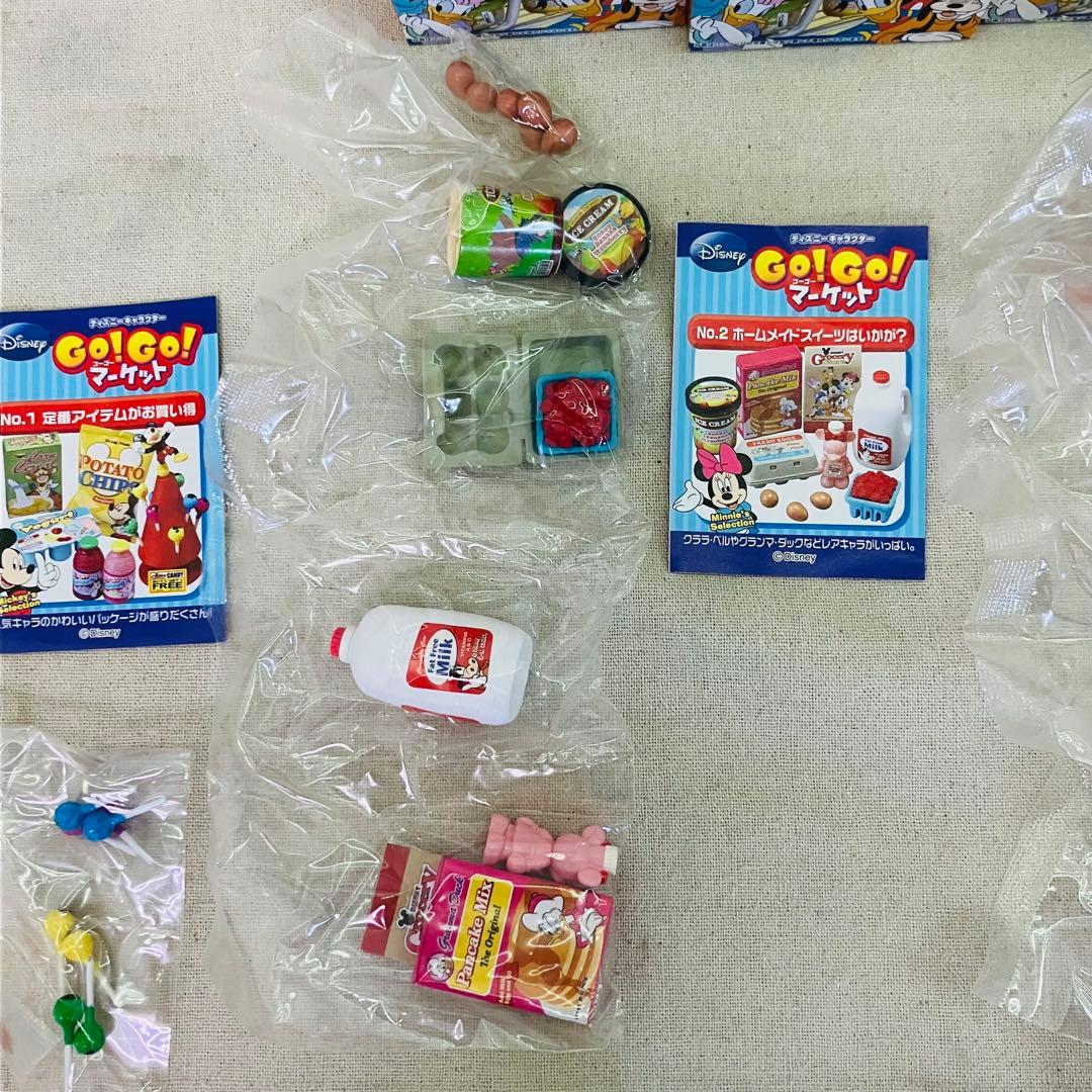 全8種 ディズニーキャラクター GO!GO！マーケット リーメント コンプリート