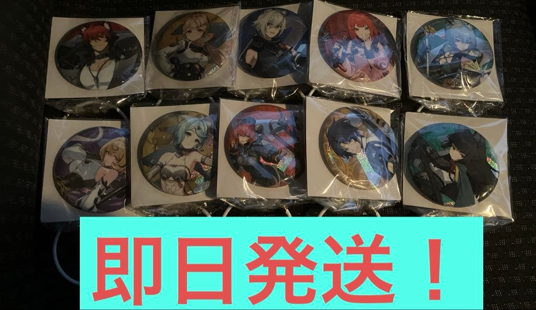 【GIGO限定】ゼンレスゾーンゼロ　ホログラム缶バッジ　vol.2 10種セット