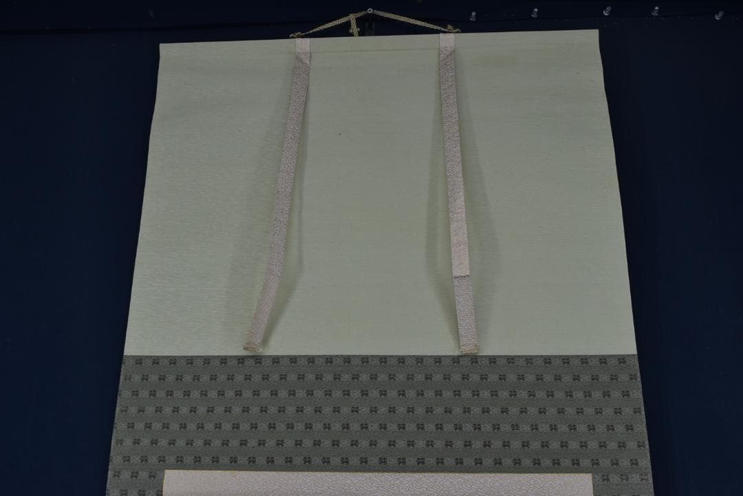 【真作】観昌軒宗鳳茂好/恵比須大黒図/版画/古画人物図/掛軸☆宝船☆Z-673