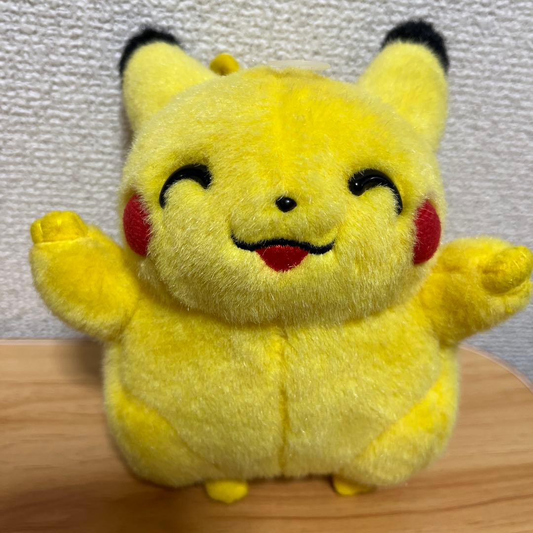 専用　激レア⭐︎状態良好⭐︎にっこり　バンザイ　ピカチュウ　初期　TOMY⭐︎当時