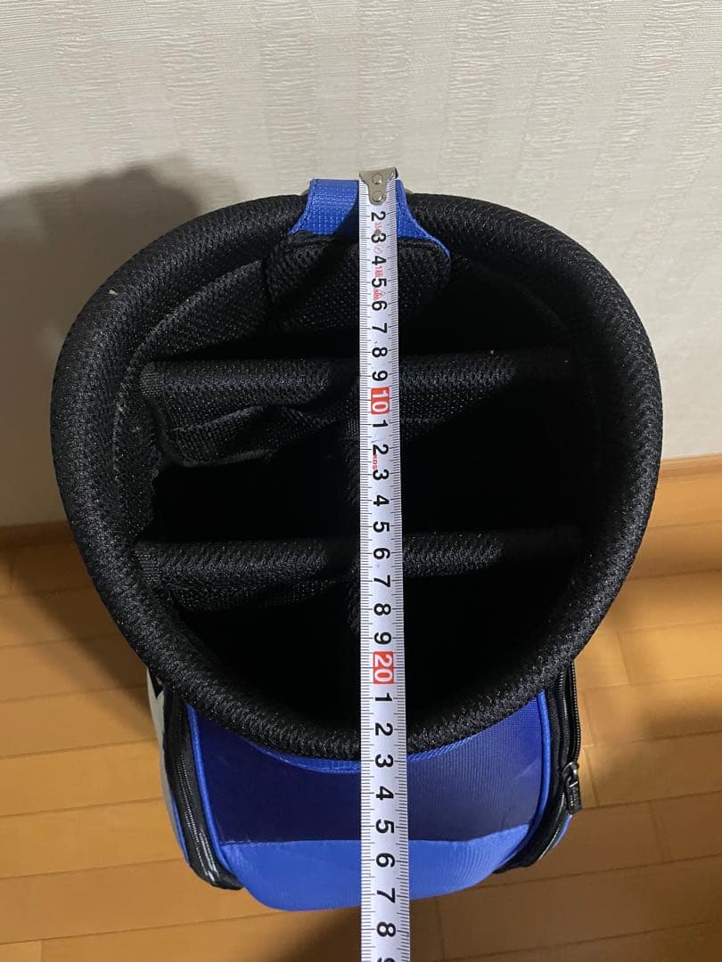 美品　Cleveland Golf キャディバッグ 青白