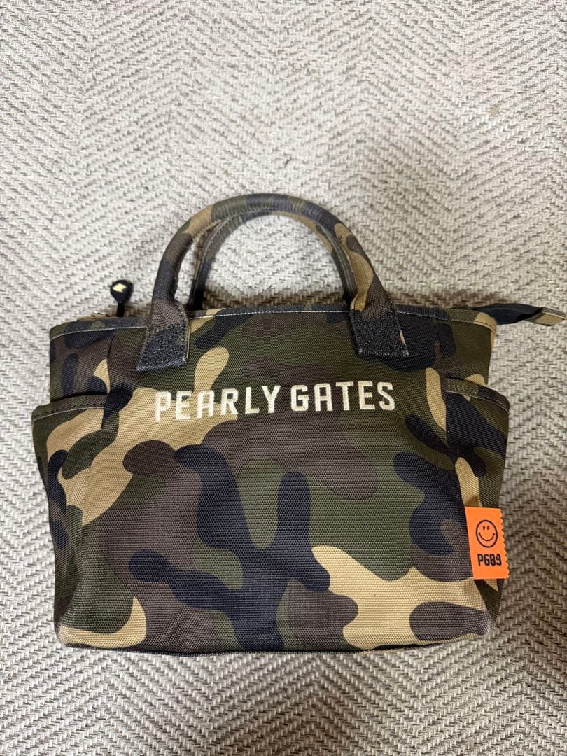 パーリーゲイツ　カモフラ　カートバッグ