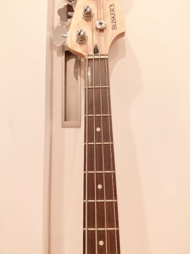 Busker’s バスカーズ　エレキベース ジャズベース ターコイズブルー