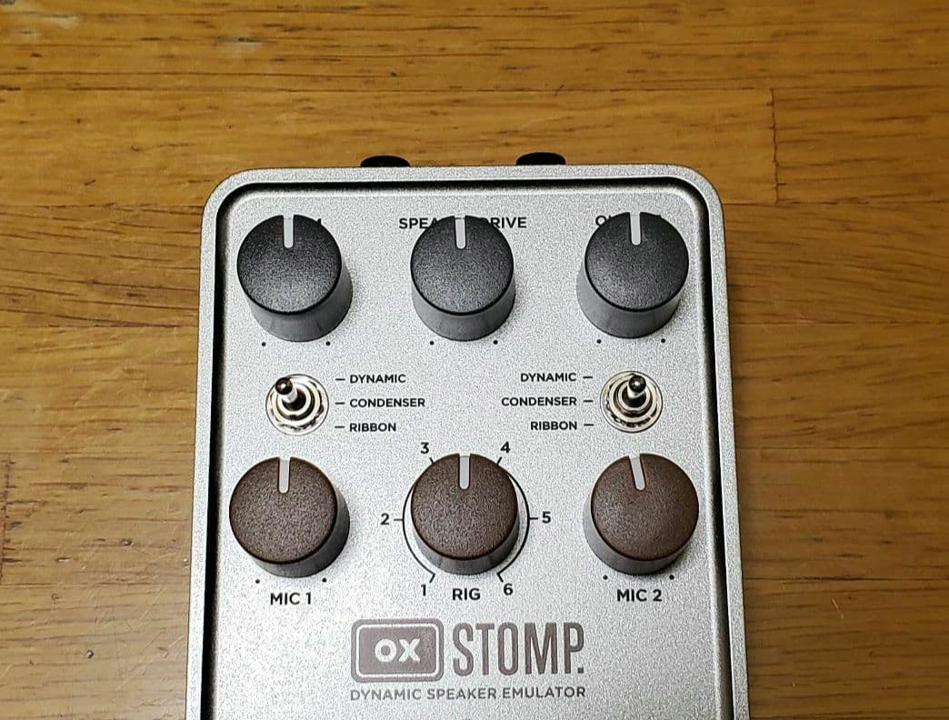 UNIVERSAL AUDIO UAFX OX Stomp アダプター付き 美品