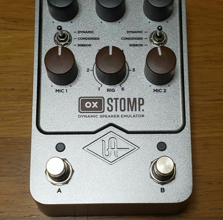 UNIVERSAL AUDIO UAFX OX Stomp アダプター付き 美品