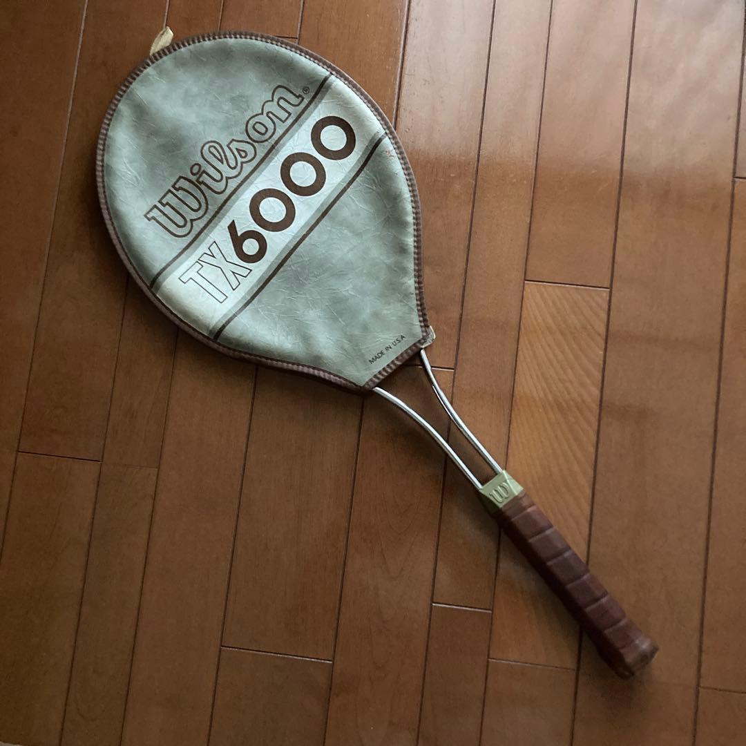ウィルソン　テニスラケット　昭和レトロ