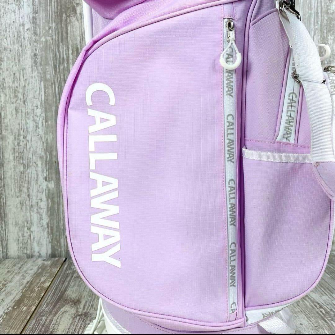 CALLAWAYキャロウェイ　アトラクティブ　キャディバッグ　ピンク　超軽量