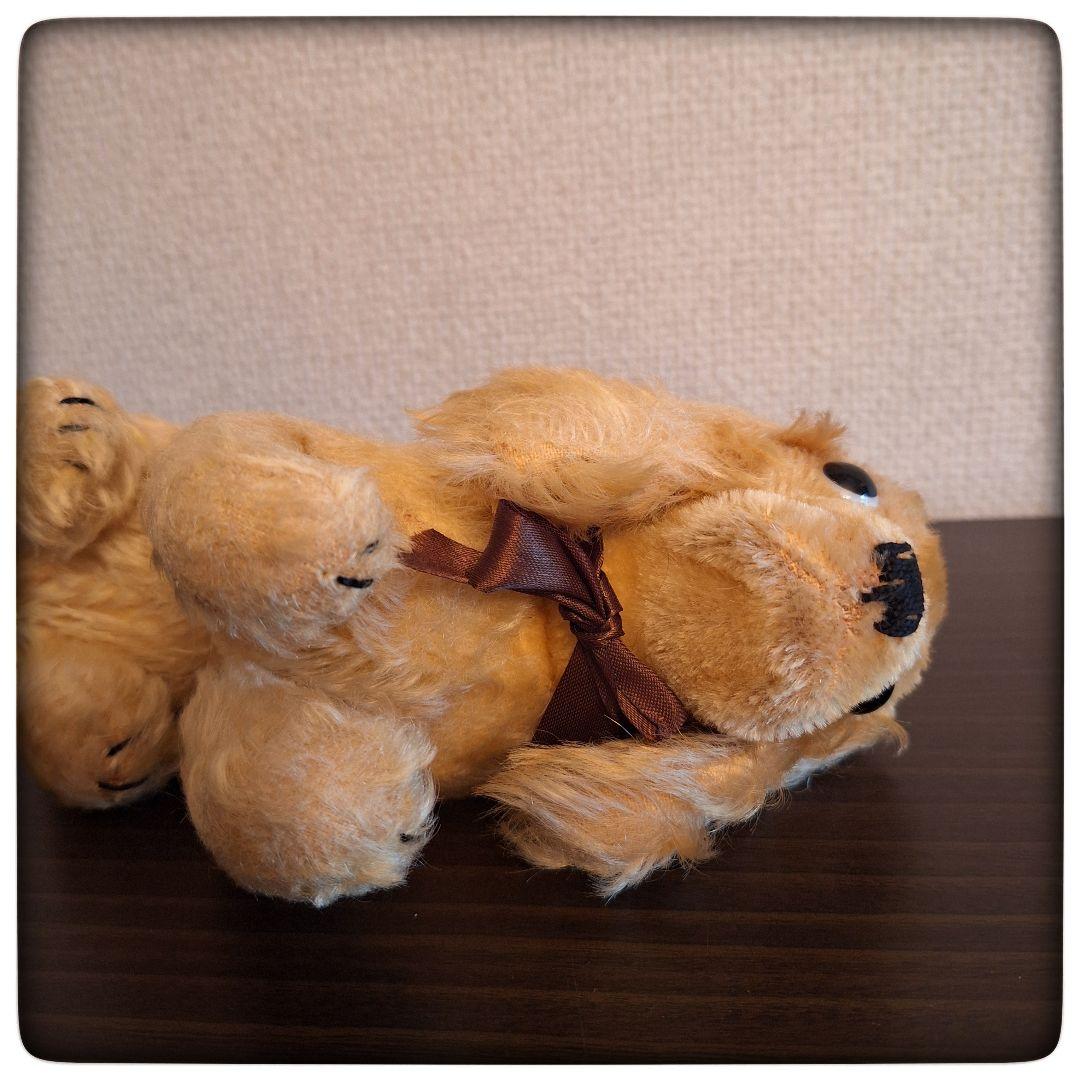 【前屈みな犬 コッパースパニエル】ヴィンテージ シュタイフ ポンチ目