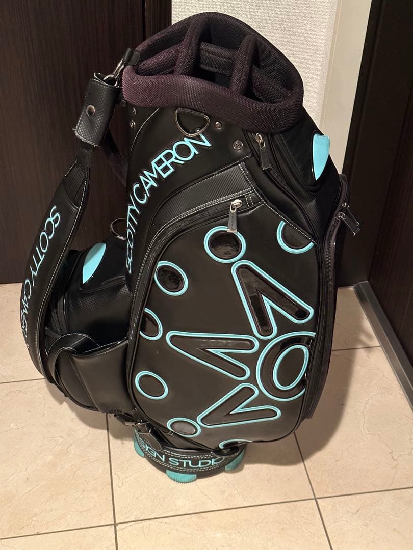 スコッティキャメロン　ティファニーブルー　スタッフバッグ※ フードカバーは未使用