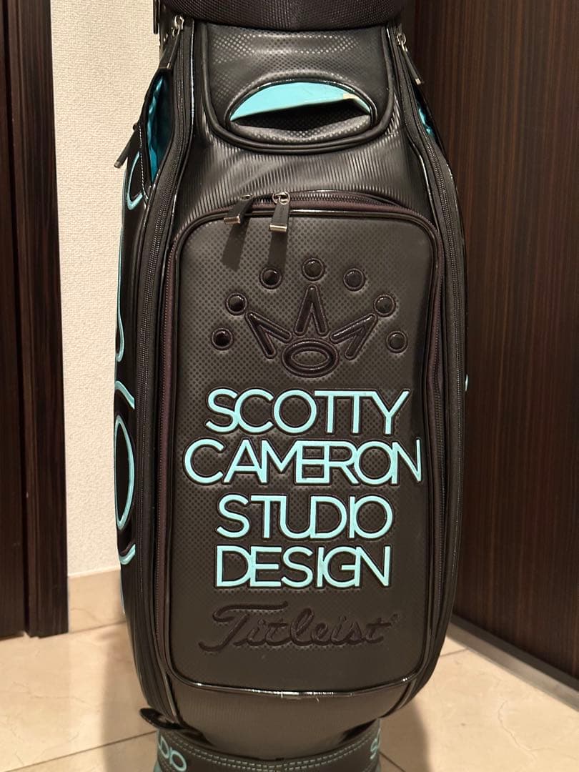 スコッティキャメロン　ティファニーブルー　スタッフバッグ※ フードカバーは未使用