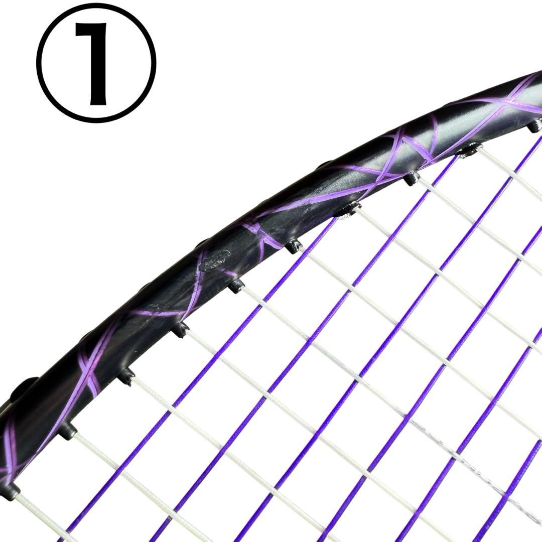 美品 Prince D-TX AXIS バドミントンラケット 2本4U G6