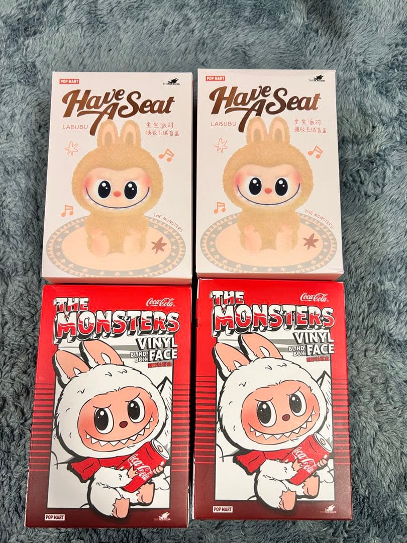 ラブブ　THE MONSTERS 4箱セット売り