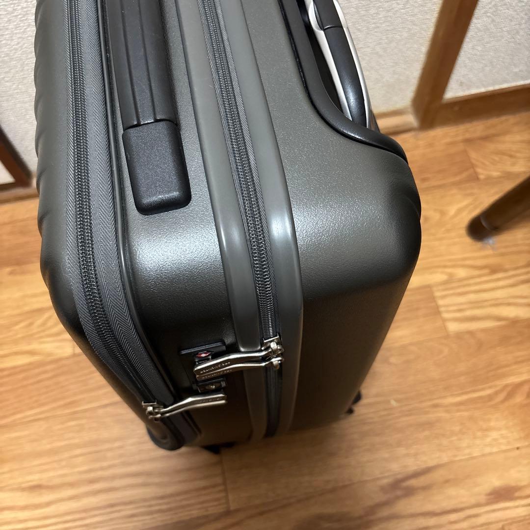 FREQUENTER CLAM キャリーケース 23L チャコールグレー