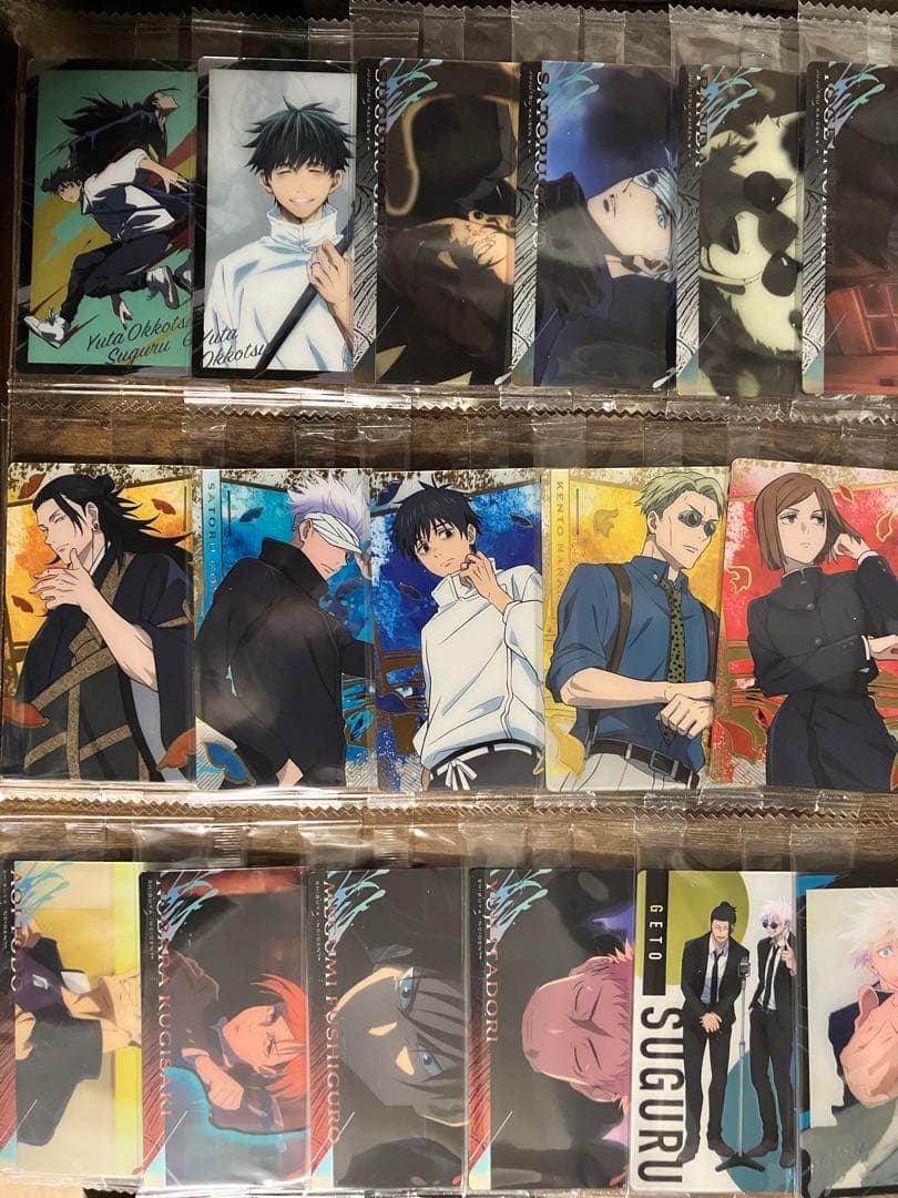 呪術廻戦ウエハース　特別弾　セミコンプ　28種