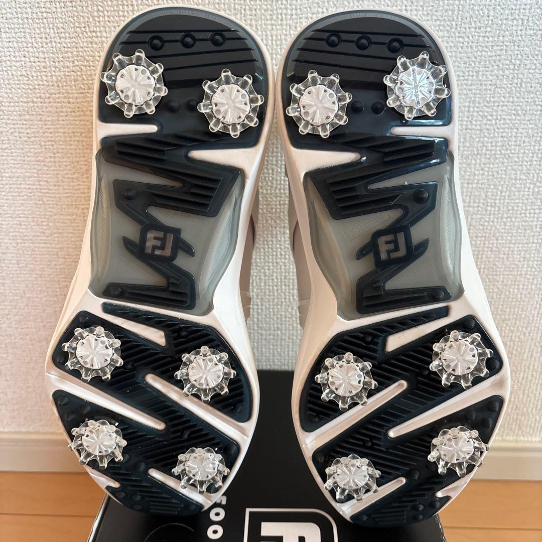 FOOTJOY Ortholite ゴルフシューズ ホワイト/イエロー