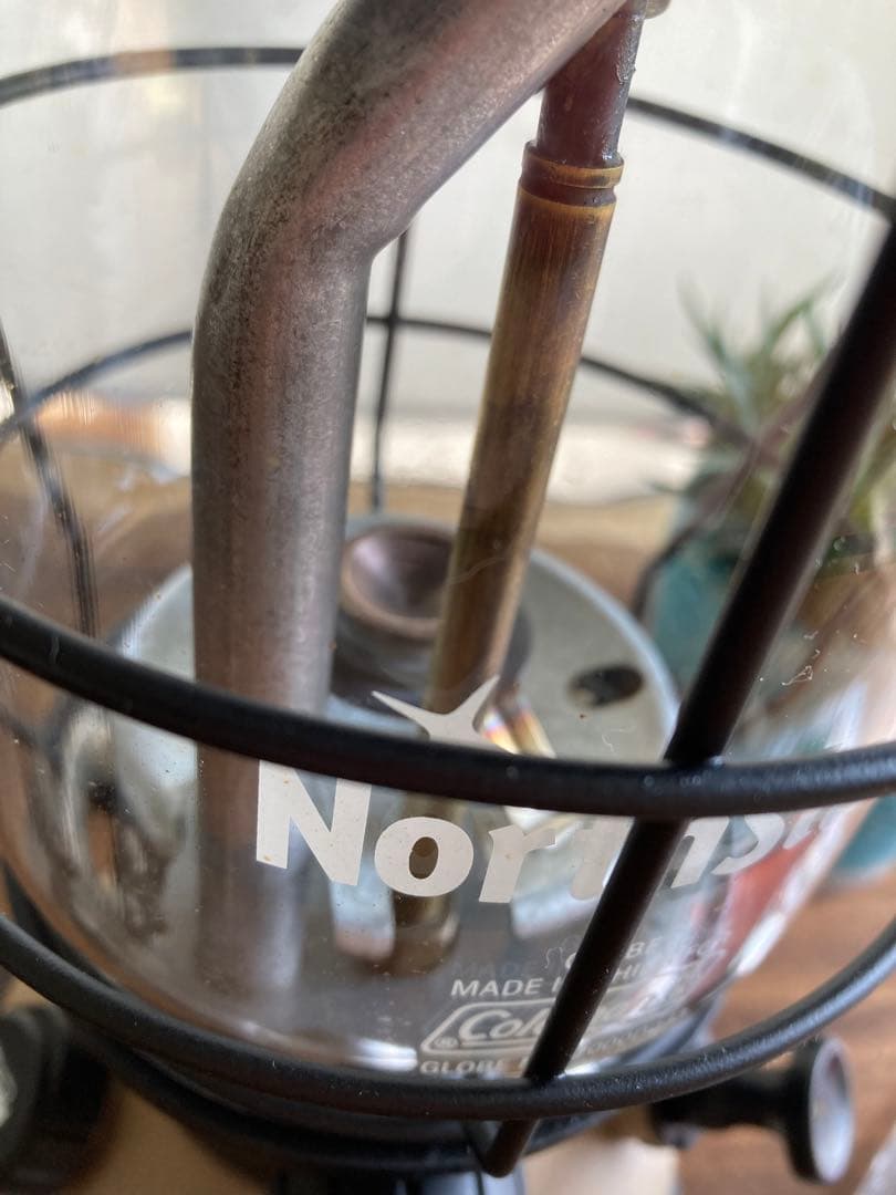 コールマン　ノーススターランタン　タンカラー　カスタム