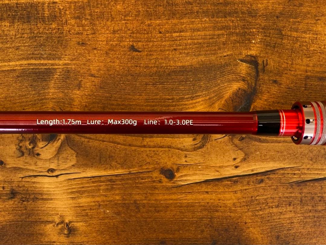ジギングロッド　デジタルカウンター付きリール　イカメタル　タイラバ　右ハンドル