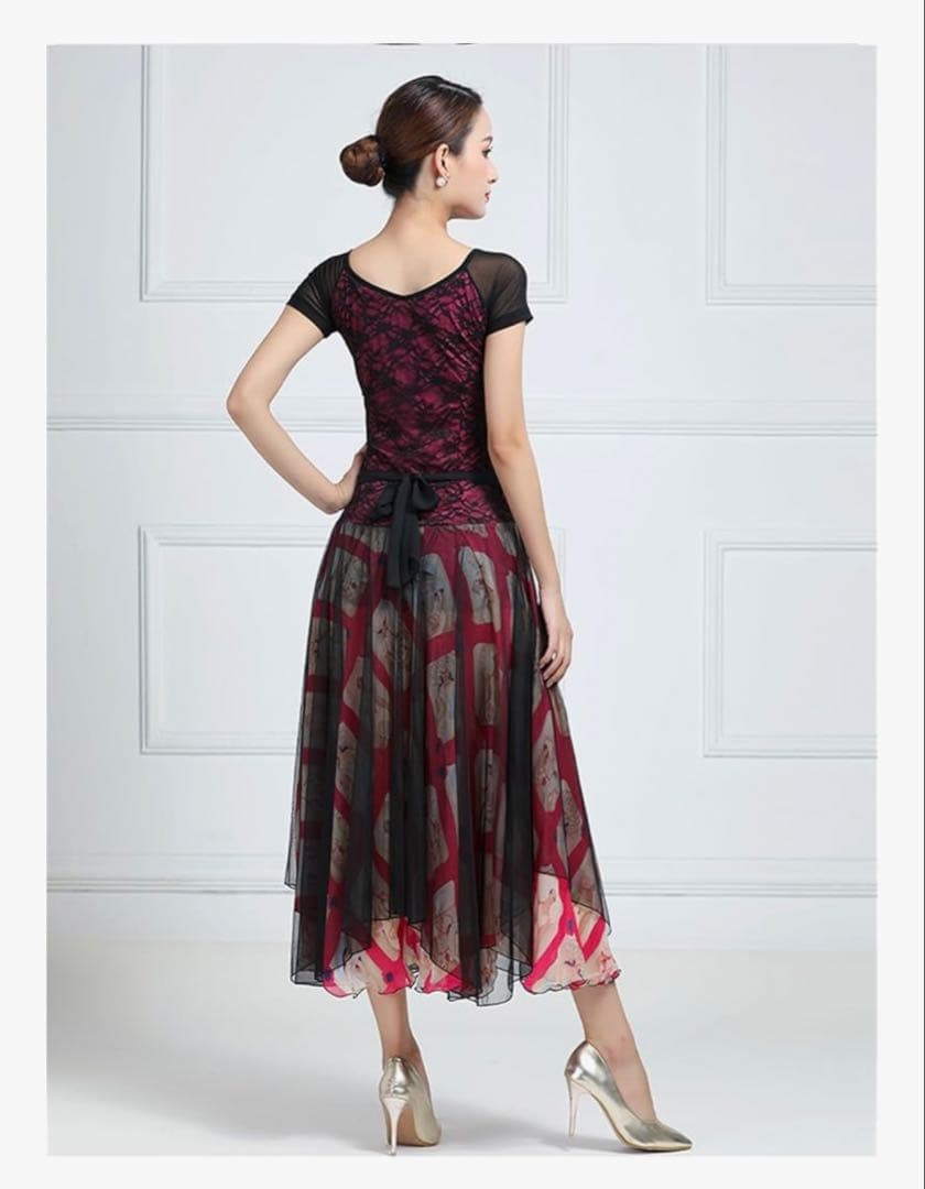 社交ダンスワンピース