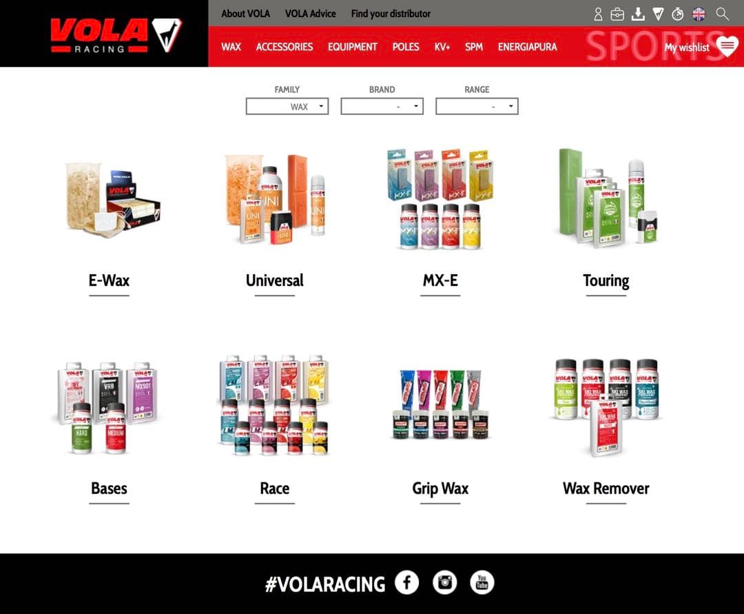 VOLA　HM RACE　リキッド　黄　100ml　swix toko