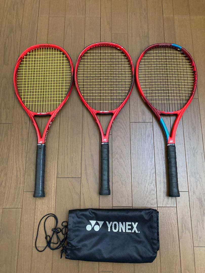 3本組 YONEX VCORE 100 G2 VCORE 100L G1