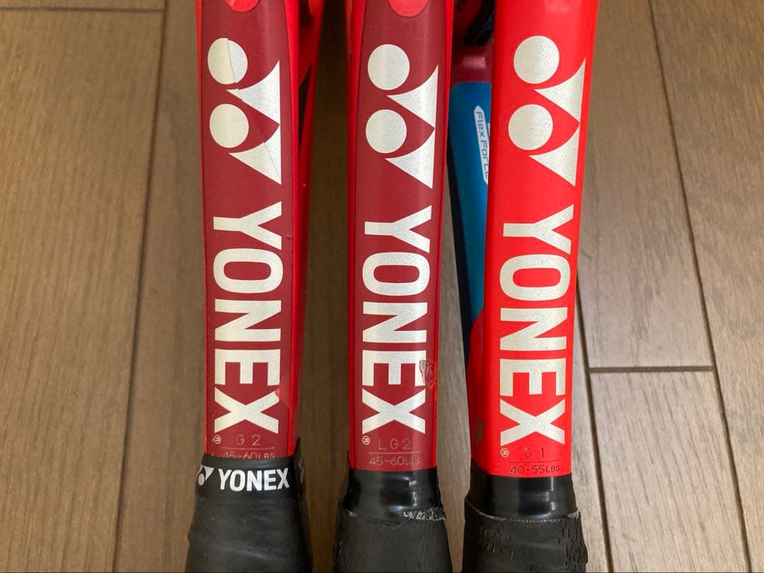 3本組 YONEX VCORE 100 G2 VCORE 100L G1