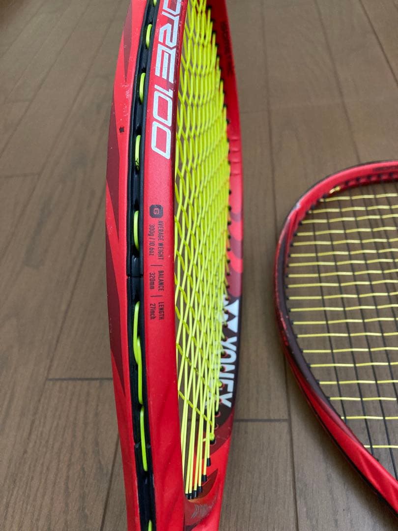 3本組 YONEX VCORE 100 G2 VCORE 100L G1