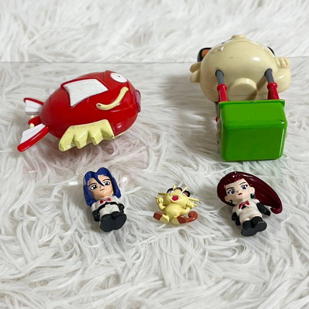 ちびポケハウス　ロケット団　のりものセット　ムサシ　コジロウ　ニャース　ポケモン